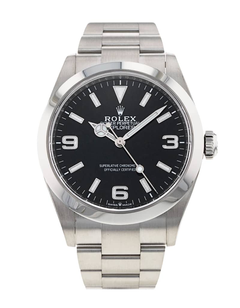 Rolex Explorer 224270, Black dial, 40mm Oystersteel