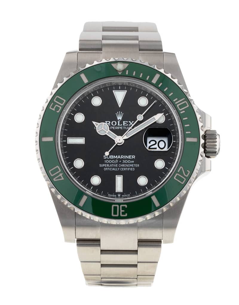 Rolex Submariner 126610 LV, Green dial, 41mm Yellow Gold