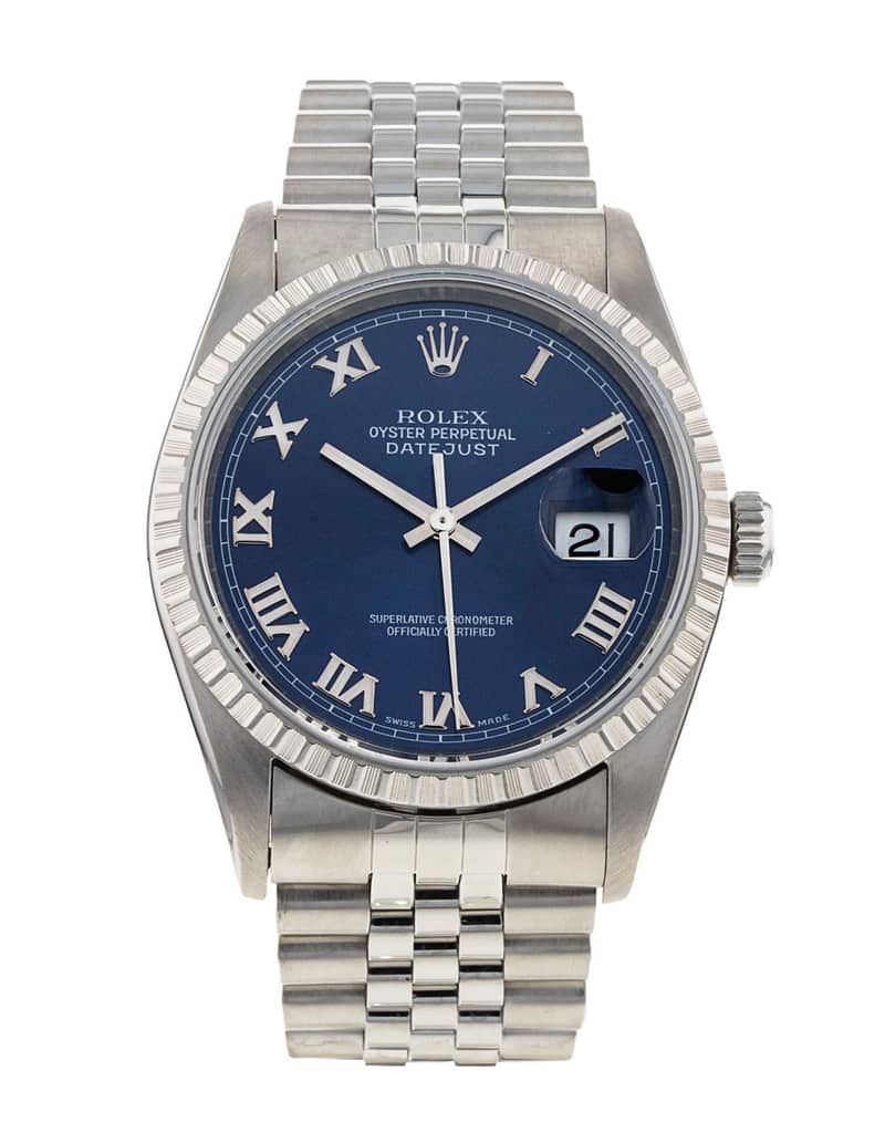 Rolex Datejust 16220, Green dial, 36mm Everose Rolesor
