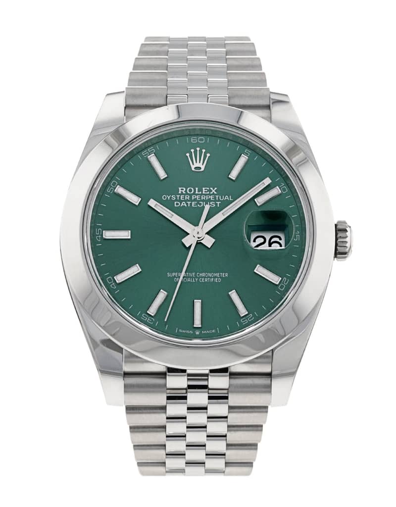 Rolex Datejust 126300, Brown dial, 41mm Steel & Yellow Gold