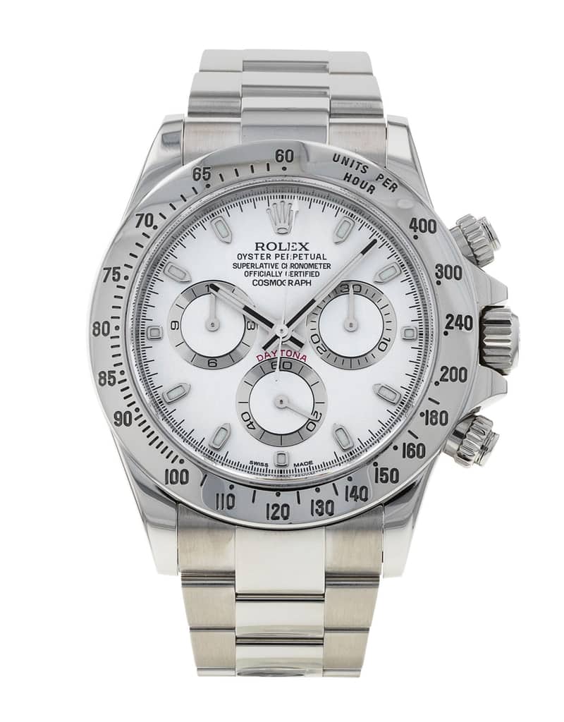Rolex Cosmograph Daytona 424065, Silver dial, 40mm Platinum
