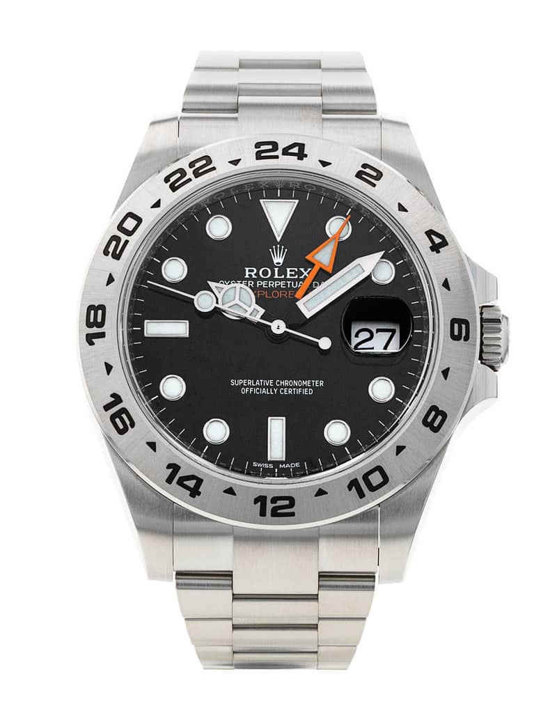 Rolex Explorer II 216570, Black dial, 42mm Oystersteel