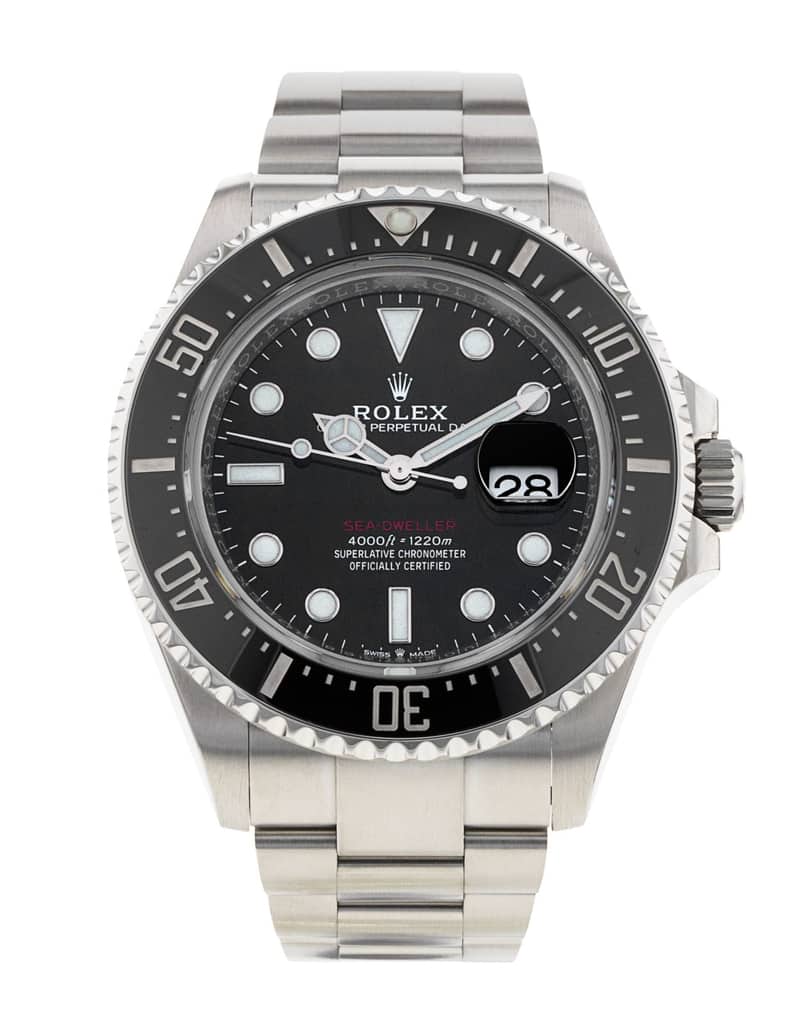 Rolex Sea-Dweller 126600, Blue dial, 44mm Oystersteel