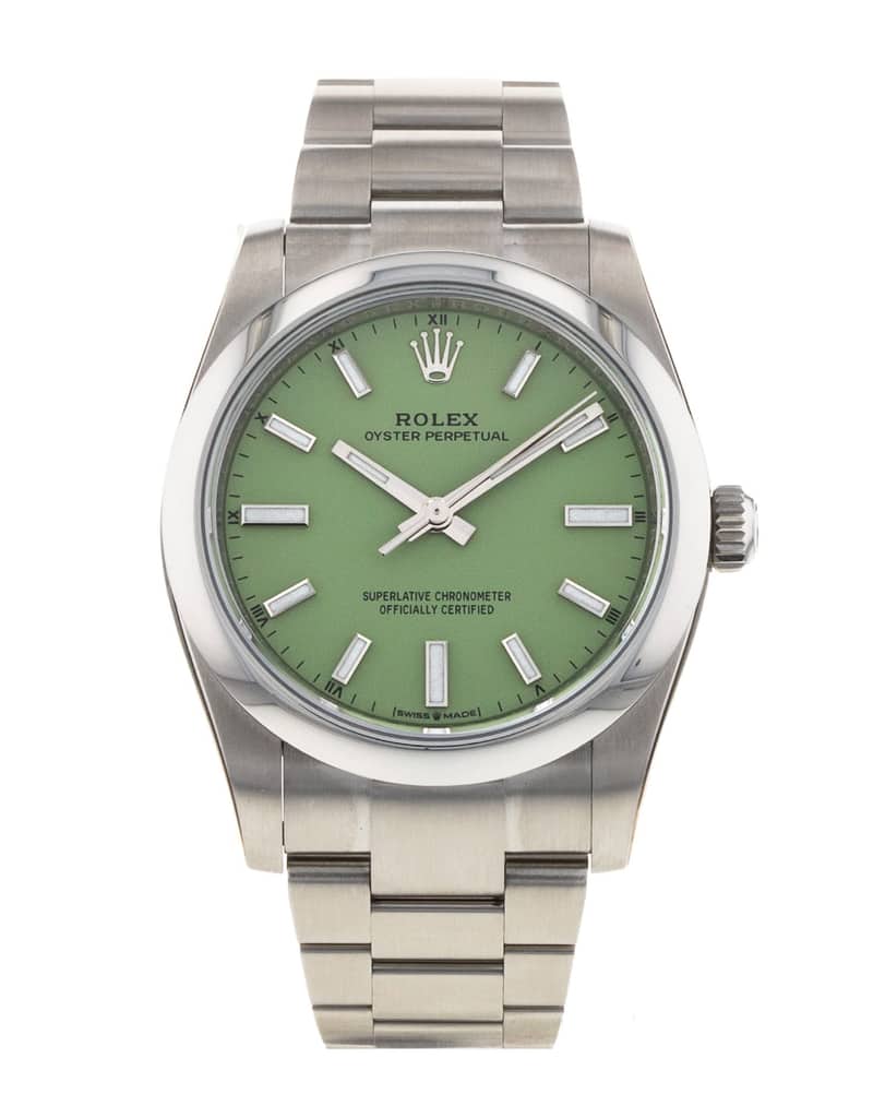 Rolex Oyster Perpetual 124200, Blue dial, 36mm Oystersteel