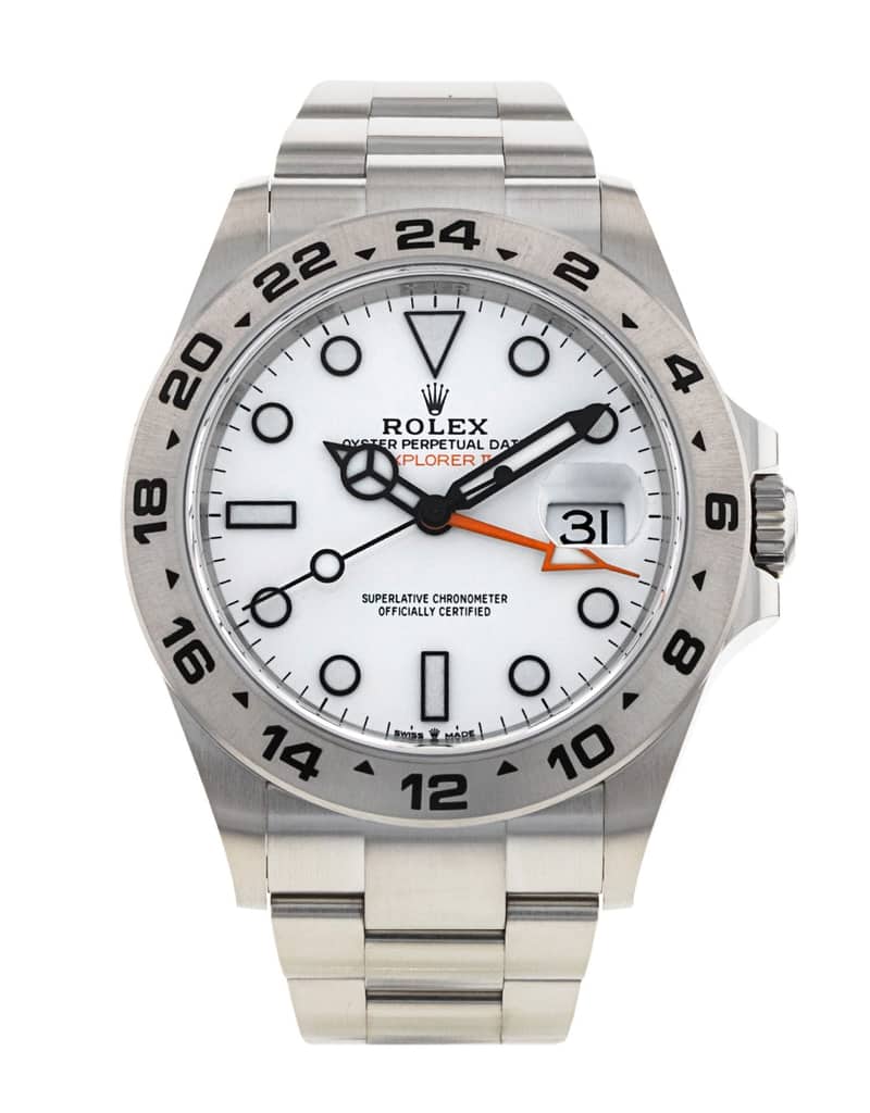 Rolex Explorer II 216570, Black dial, 42mm Oystersteel