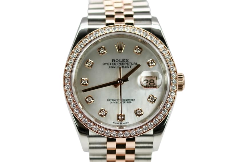 Rolex Datejust 126281 RBR, Slate dial, 36mm Oystersteel