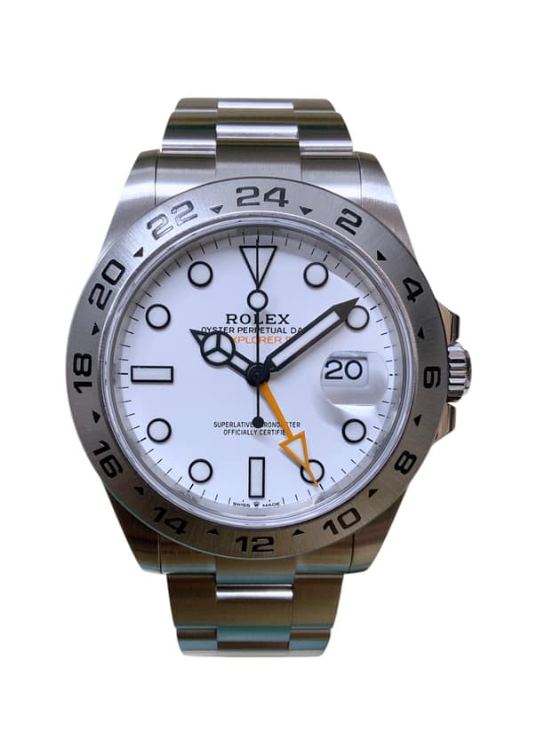 Rolex Explorer II 226570, Black dial, 42mm Oystersteel
