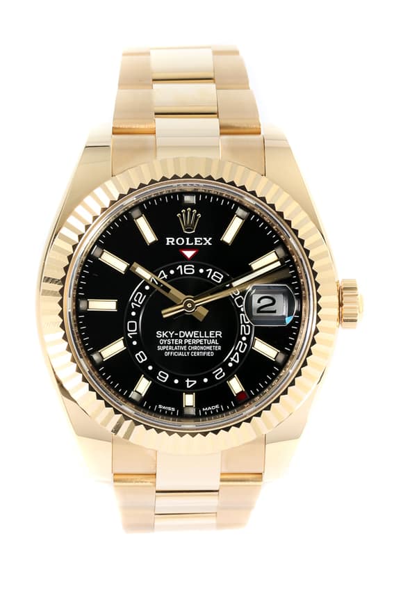 Rolex Sky-Dweller 326938, Blue dial, 42mm Everose Rolesor