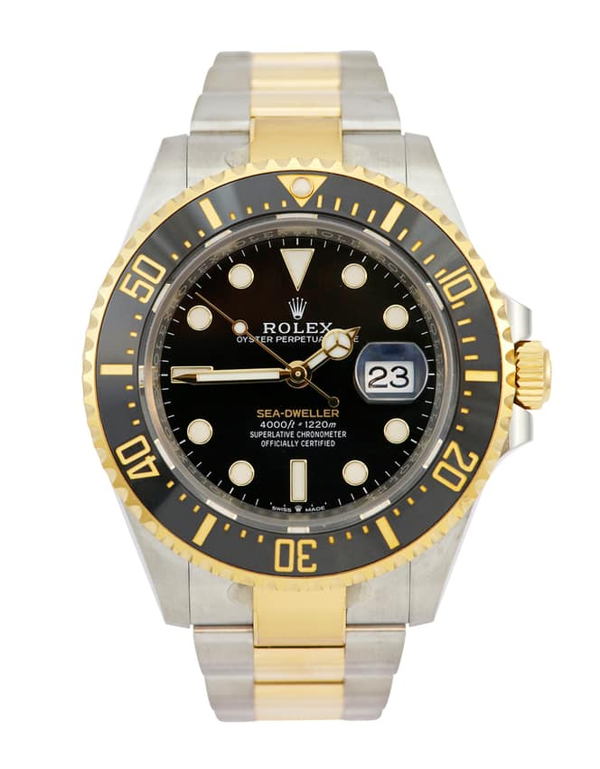 Rolex Sea-Dweller 126603, Blue dial, 43mm Steel & Yellow Gold
