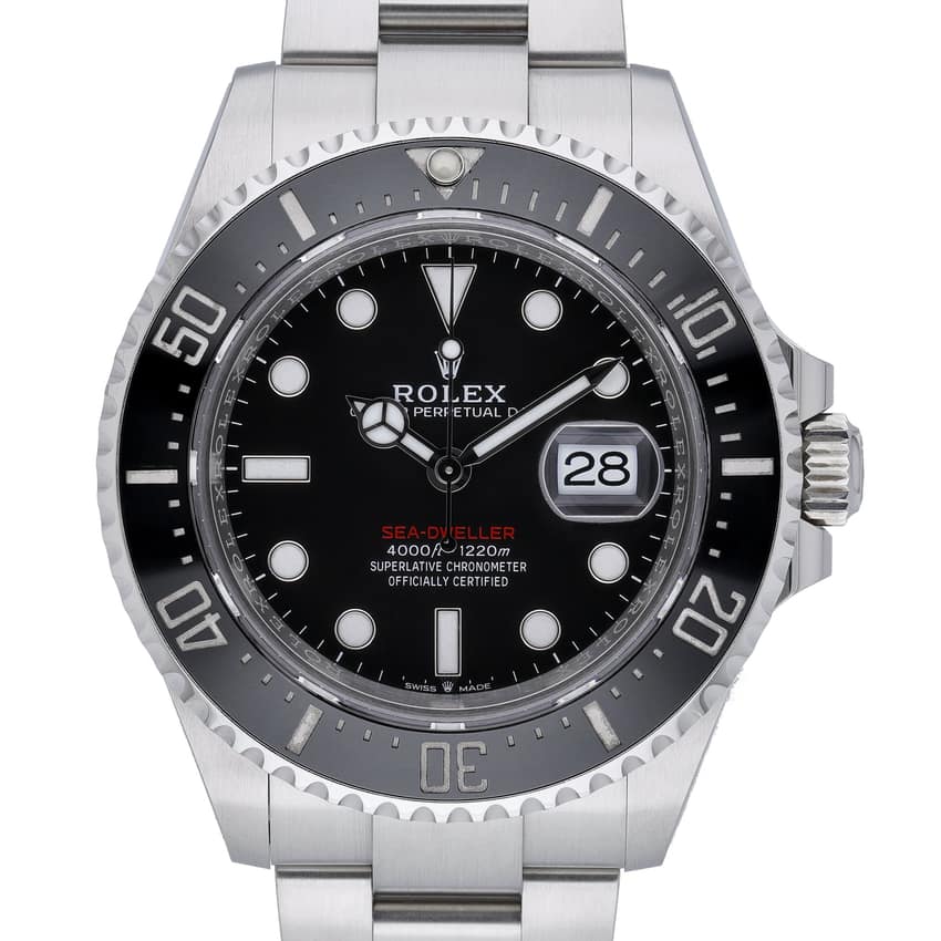 Rolex Sea-Dweller 126600, Blue dial, 43mm Oystersteel
