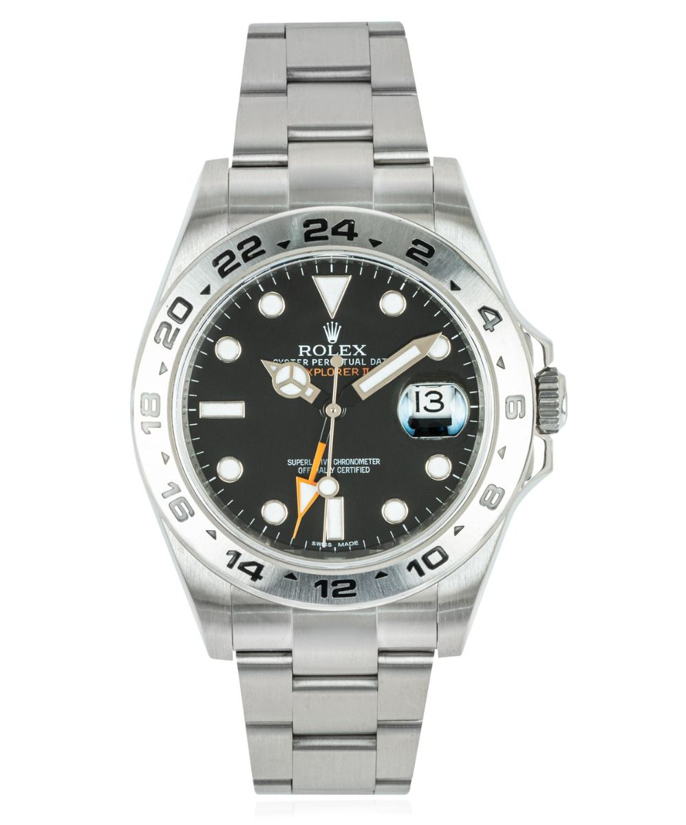 Rolex Explorer II 216570, Black dial, 42mm Oystersteel