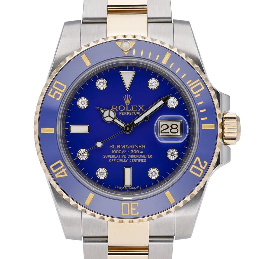 Pre-Owned Rolex “Bluesy” Submariner (116613LB)