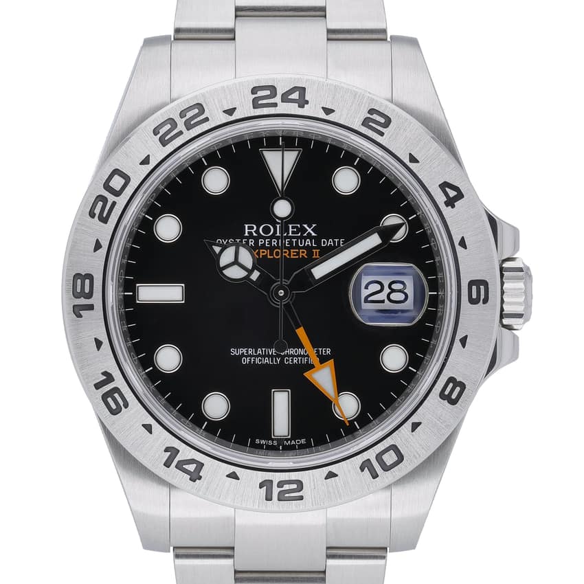 Rolex Explorer II 216570, White dial, 42mm Oystersteel