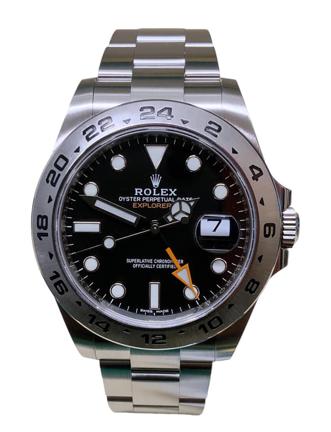 Rolex Explorer II 216570, White dial, 42mm Oystersteel
