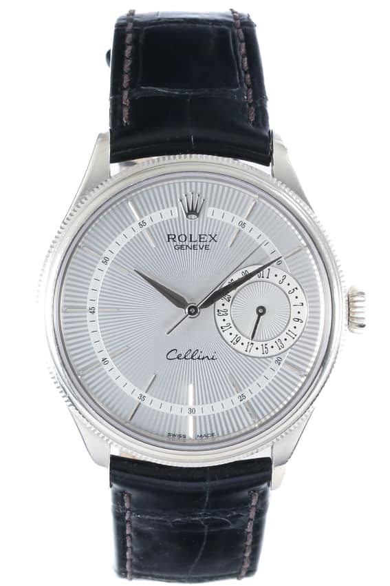 Rolex Cellini 50519, Blue dial, 39mm Everose Gold