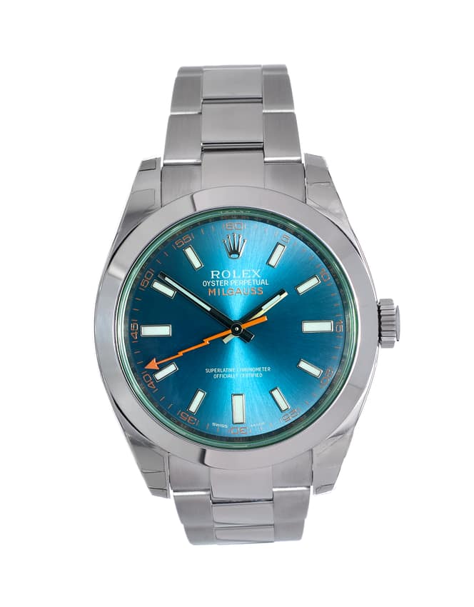 Rolex Milgauss 116400 GV, White dial, 40mm Oystersteel