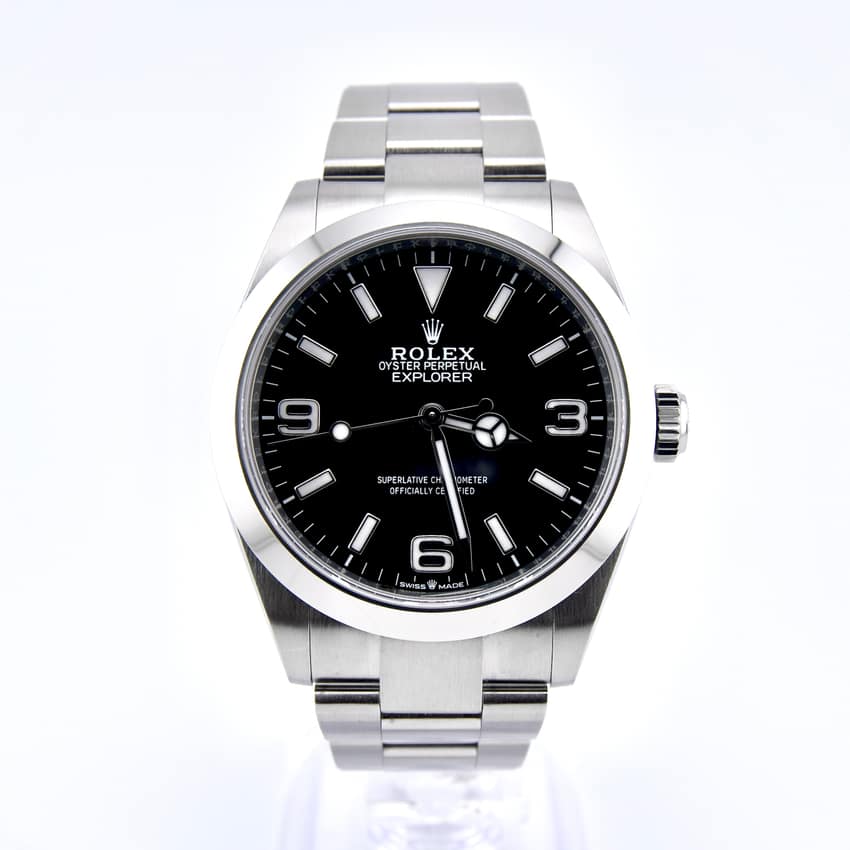 Rolex Explorer 224270, Black dial, 40mm Oystersteel