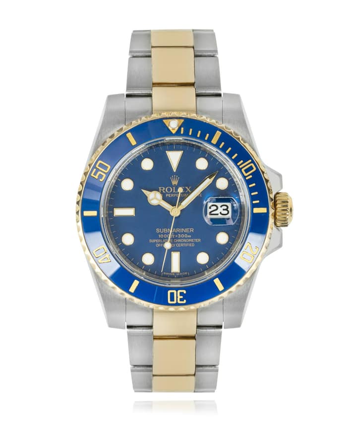Rolex Submariner 116613 LB, Black dial, 41mm Everose Rolesor
