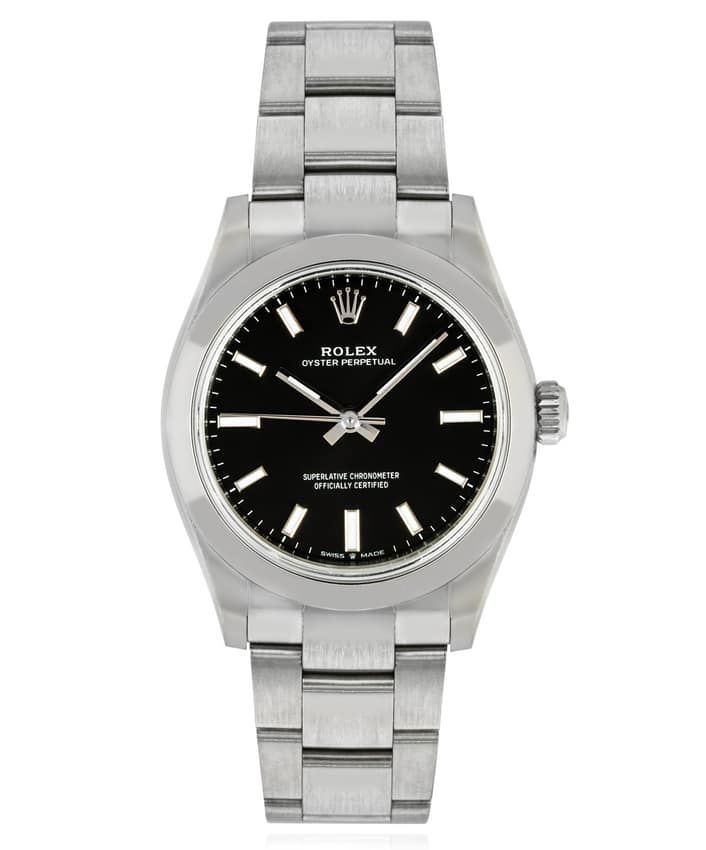 Rolex Oyster Perpetual 277200, Green dial, 41mm Oystersteel
