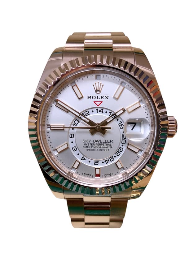 Rolex Sky-Dweller 326935, Slate dial, 42mm Everose Rolesor