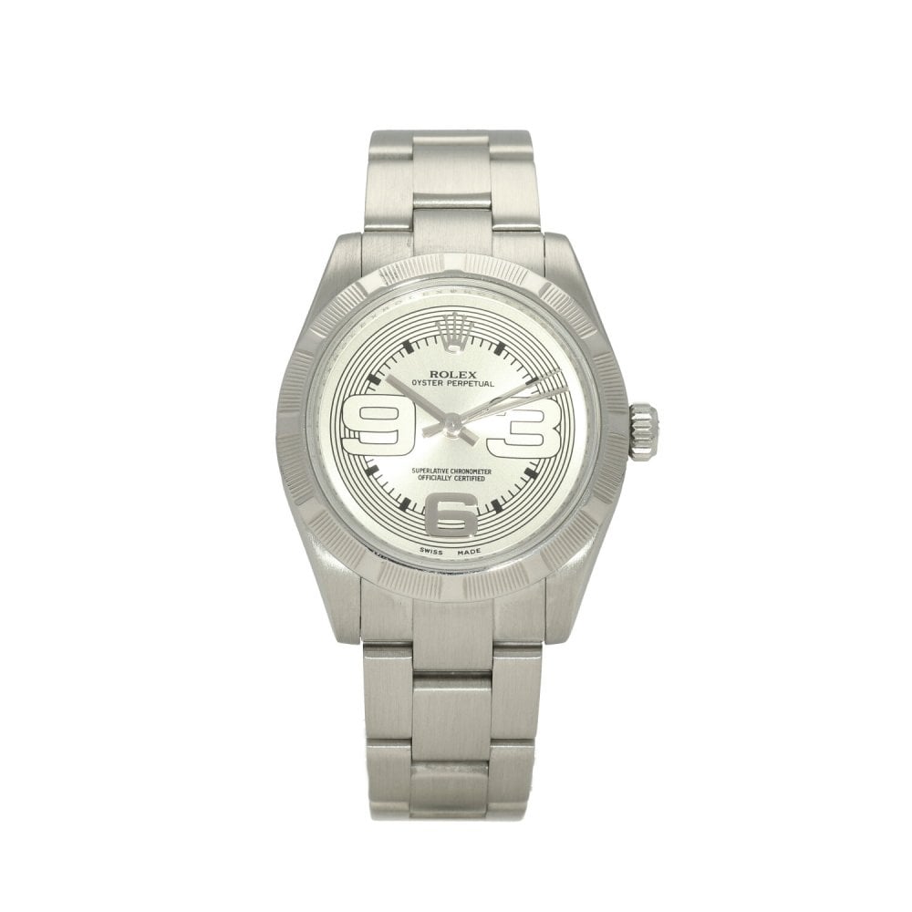 Rolex Oyster Perpetual 177210, White dial, 36mm Oystersteel