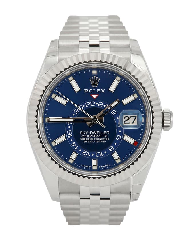 Rolex Sky-Dweller 336934, Blue dial, 42mm Oystersteel