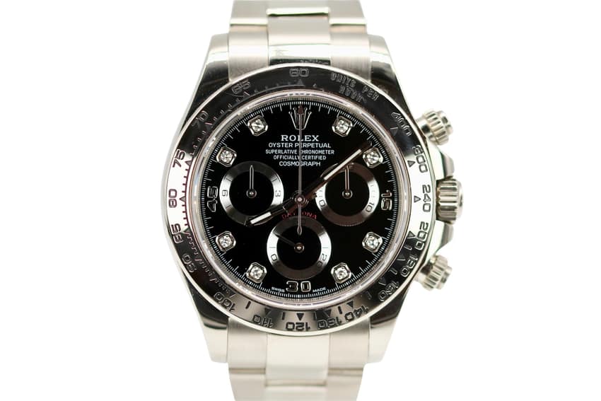 Rolex Cosmograph Daytona 116509, White dial, 40mm Everose Gold