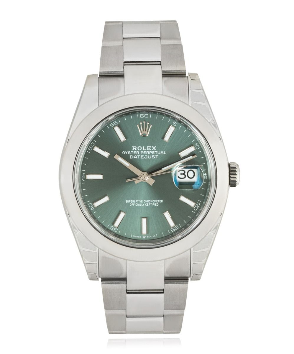 Rolex Datejust 126300, Silver dial, 36mm Steel & Yellow Gold