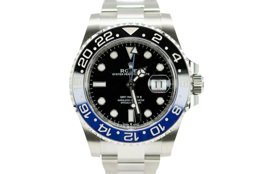 Rolex GMT-Master II 424209, Black dial, 40mm White Gold