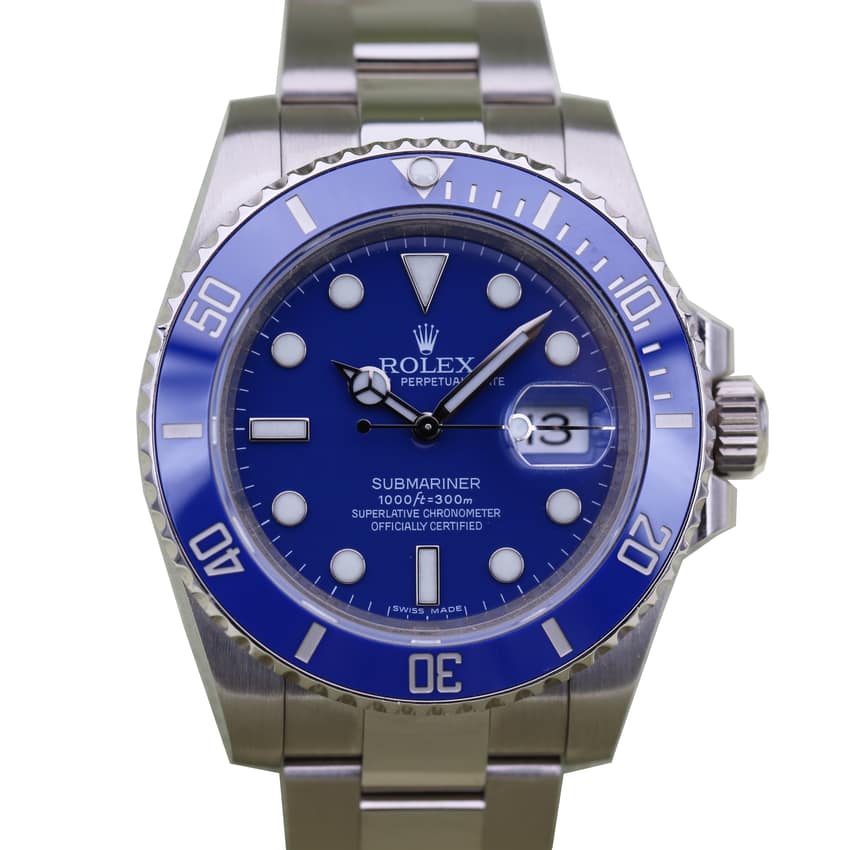 Pre-Owned Rolex “Smurf” Submariner (116619LB)