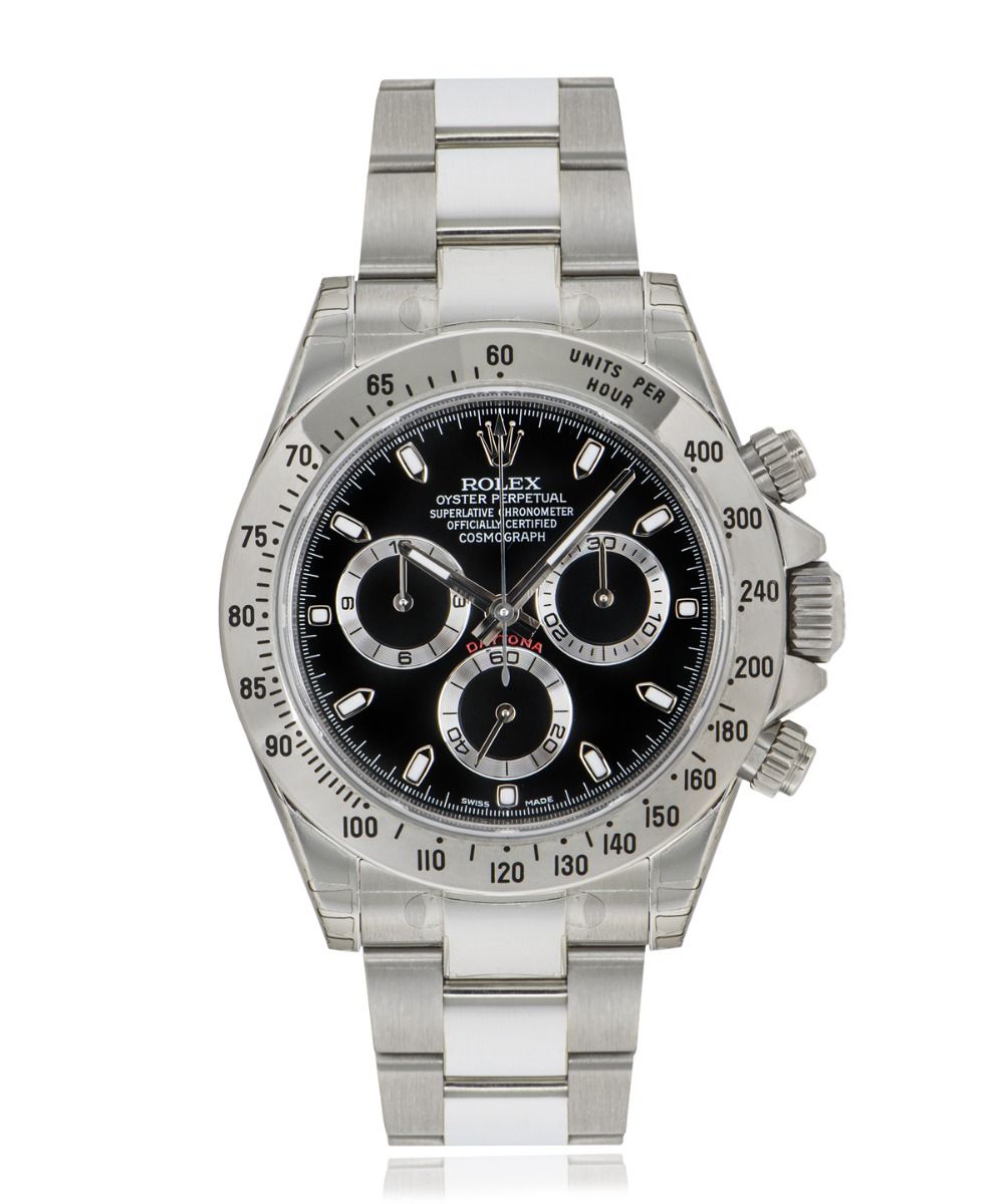 Rolex Cosmograph Daytona 116520, White dial, 40mm Yellow Gold