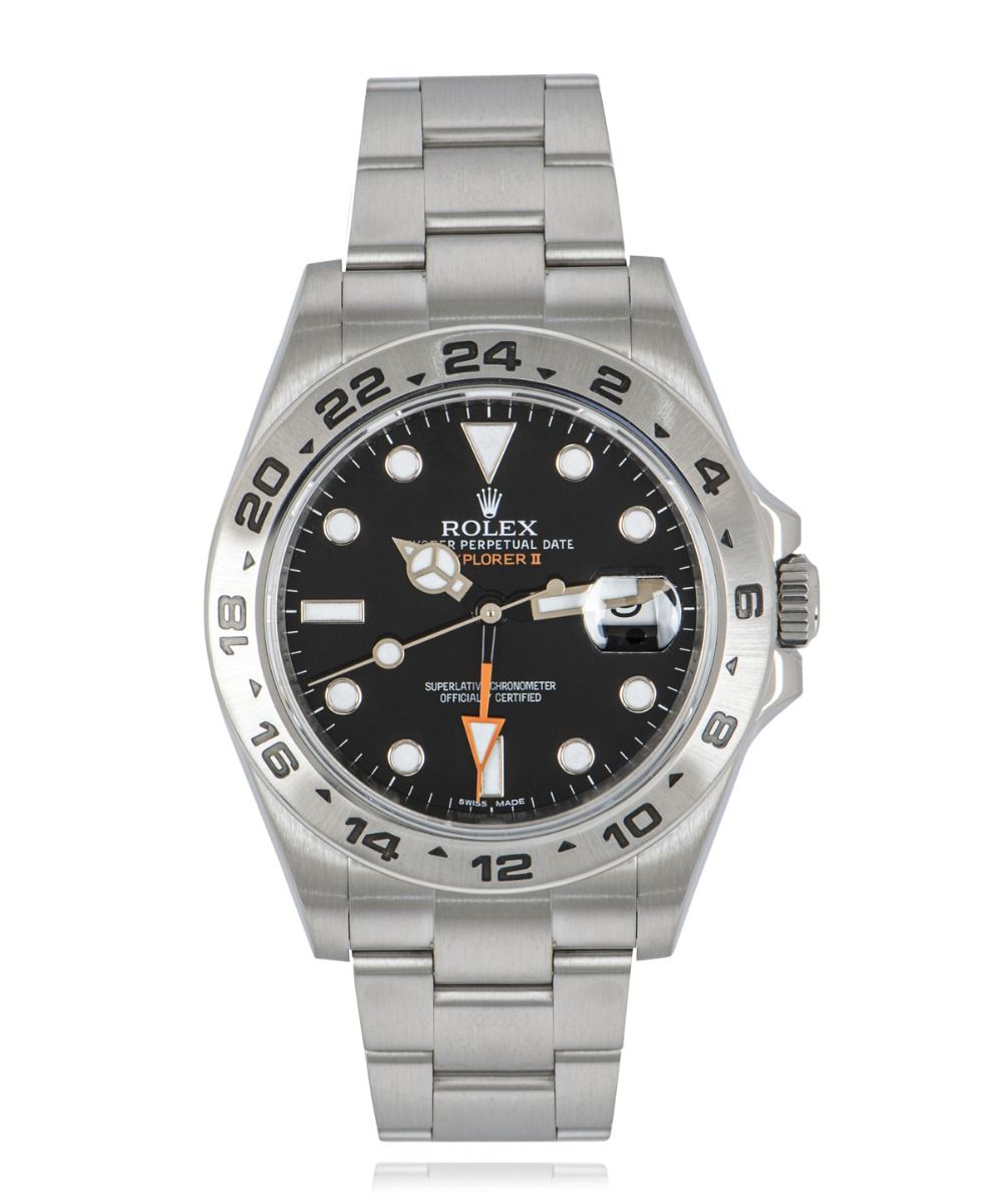 Rolex Explorer II 216570, Black dial, 42mm Oystersteel