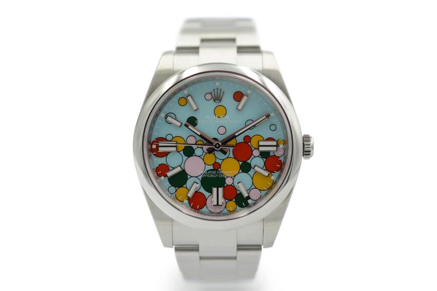 Rolex Oyster Perpetual 124300, Blue dial, 31mm Oystersteel