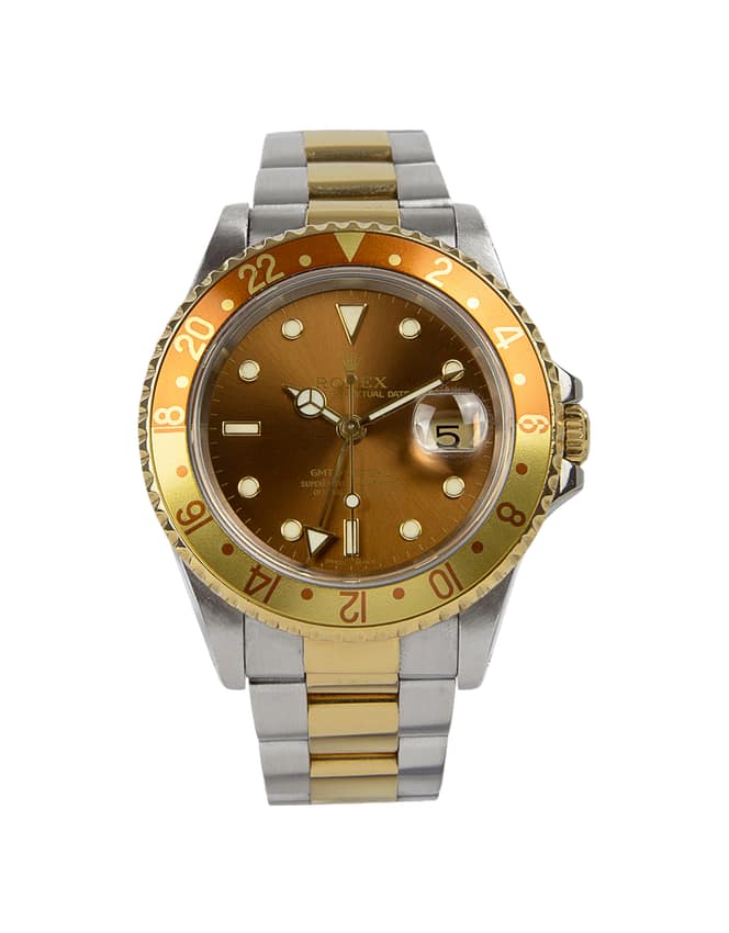 Rolex GMT-Master II 16713, Green dial, 40mm Everose Rolesor