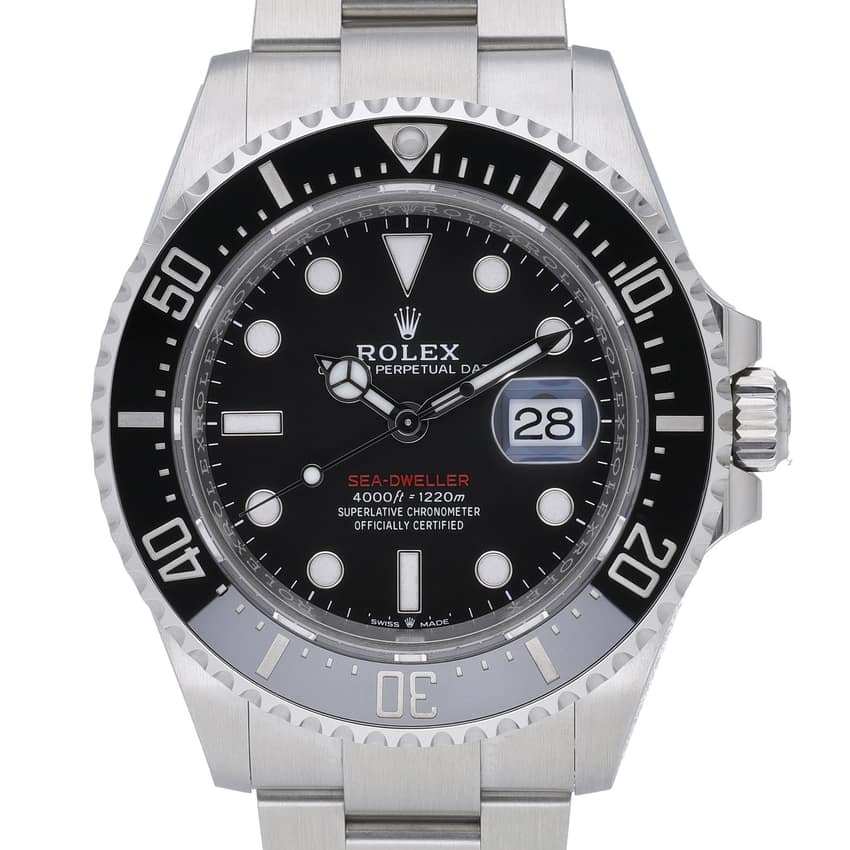Rolex Sea-Dweller 126600, Black dial, 44mm Oystersteel