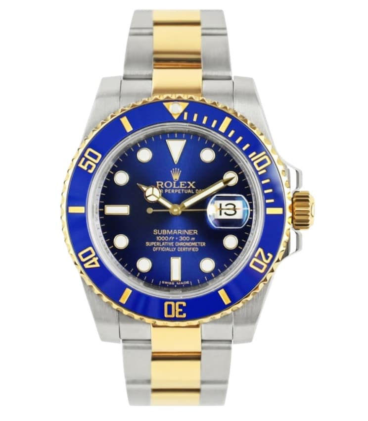 Rolex Submariner 116613 LB, Green dial, 41mm Oystersteel