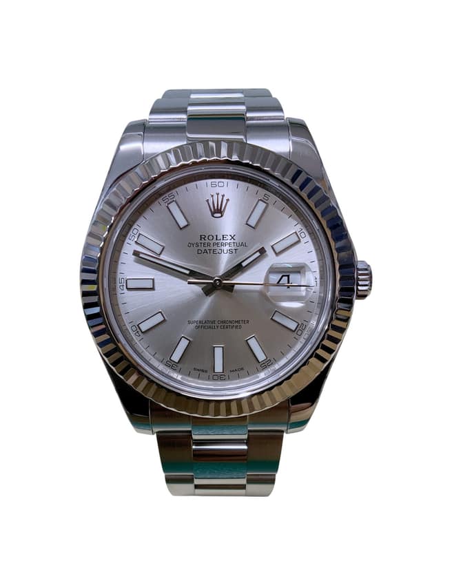 Rolex Datejust 116334, Brown dial, 41mm Everose Rolesor