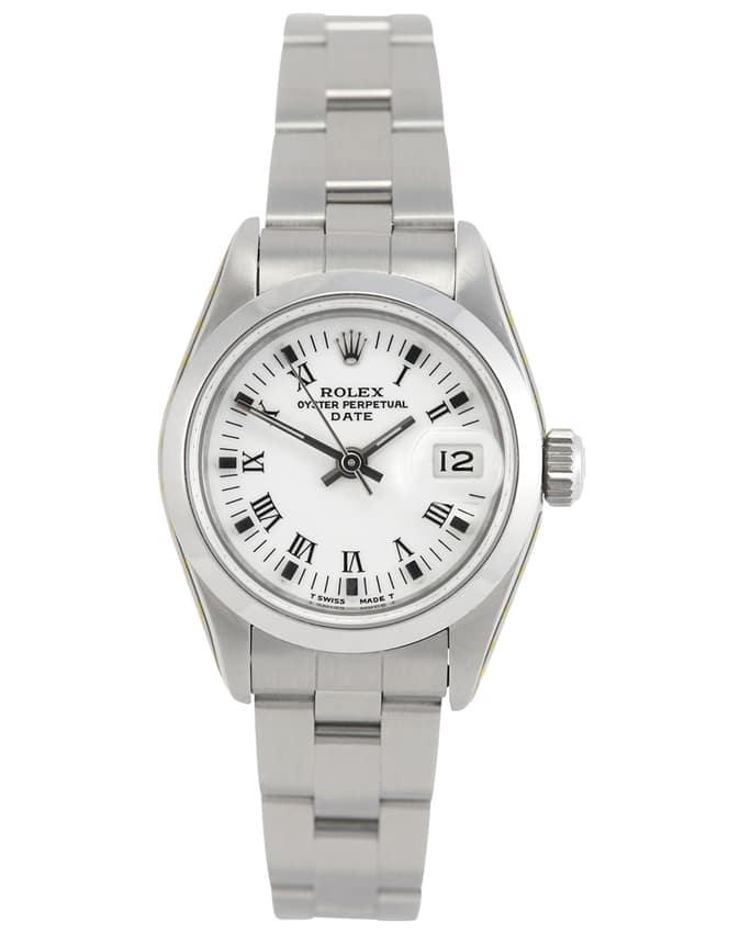 Rolex Lady-Datejust 69160, Silver dial, 28mm Everose Rolesor