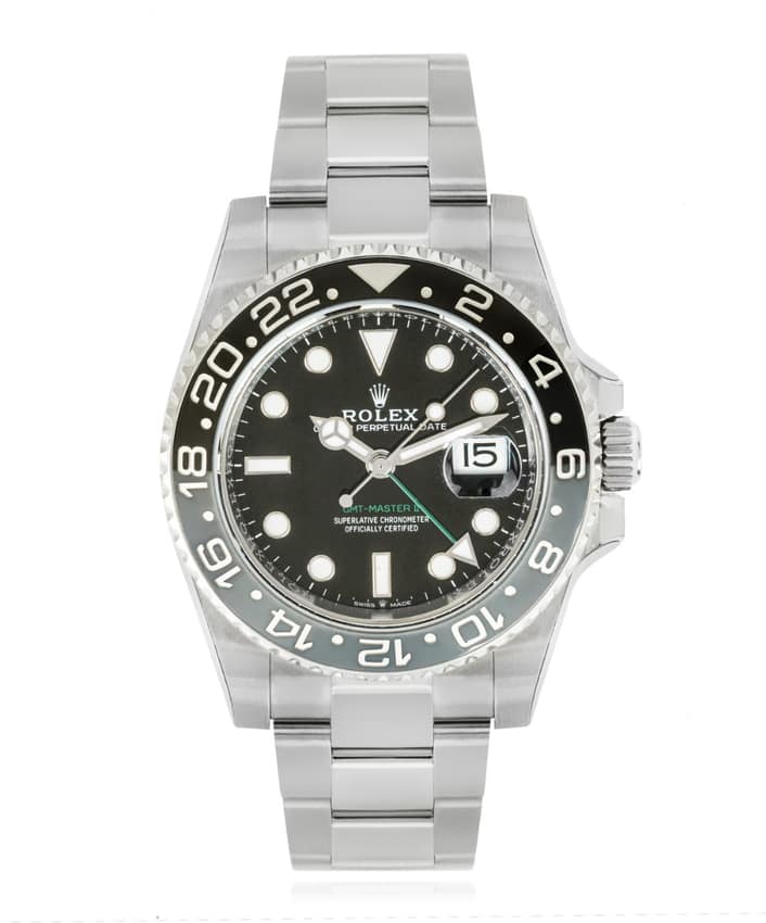 Rolex GMT-Master II 398278, Green dial, 40mm Everose Rolesor