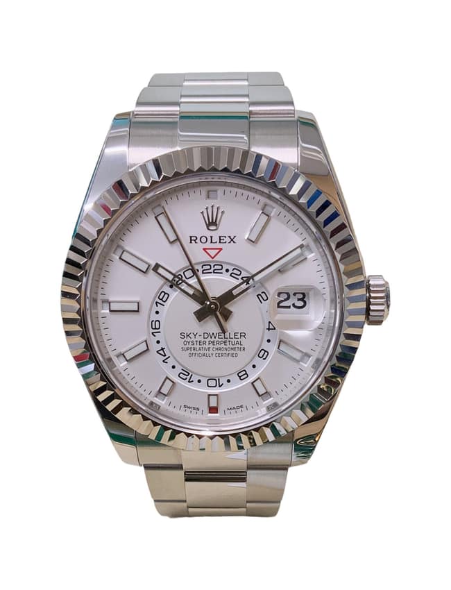 Rolex Sky-Dweller 326934, Blue dial, 42mm Yellow Rolesor