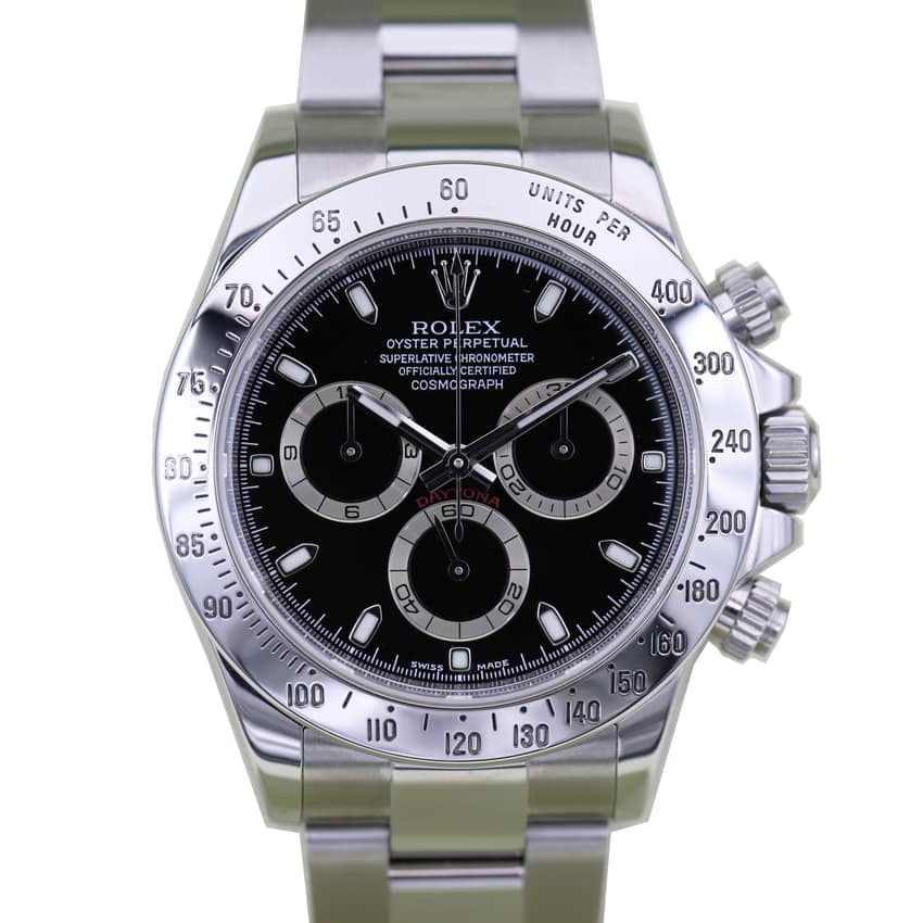 Rolex Cosmograph Daytona 116520, White dial, 40mm Platinum