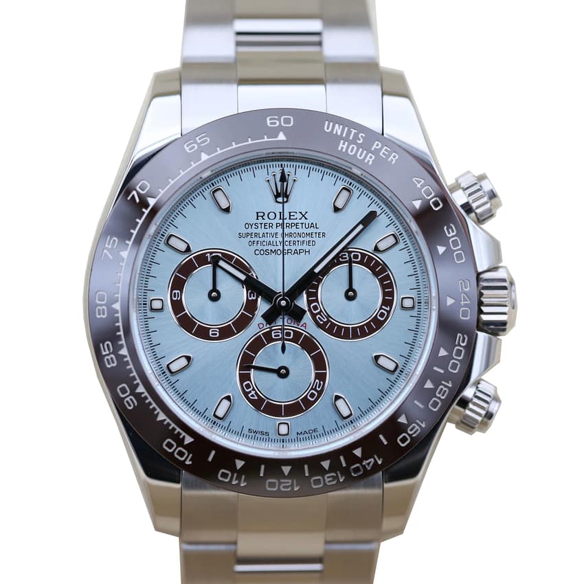Rolex Cosmograph Daytona 116506, Black dial, 40mm Platinum