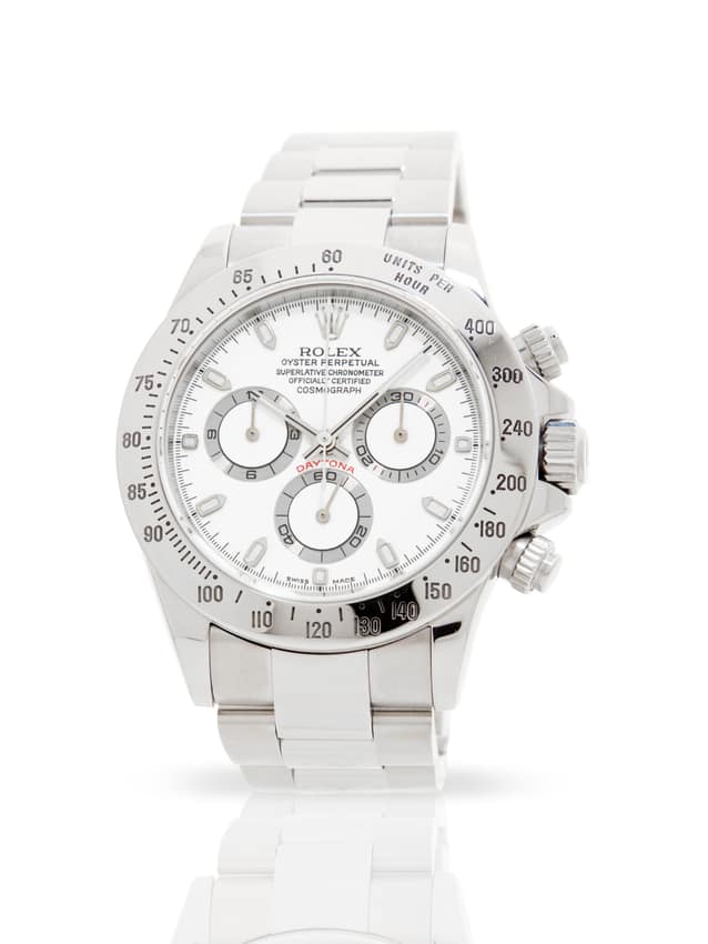 Rolex Cosmograph Daytona 116520, Black dial, 40mm Platinum