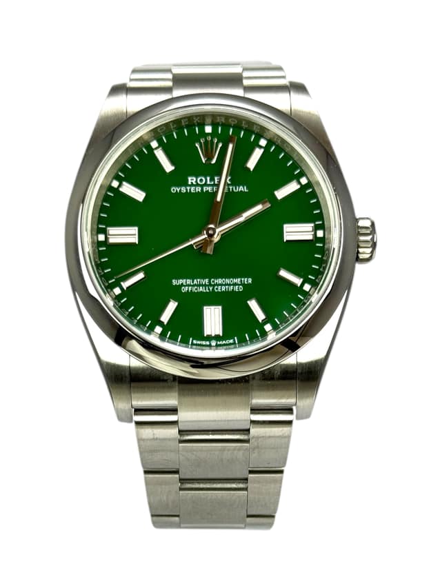 Rolex Oyster Perpetual 126000, Pink dial, 41mm Oystersteel