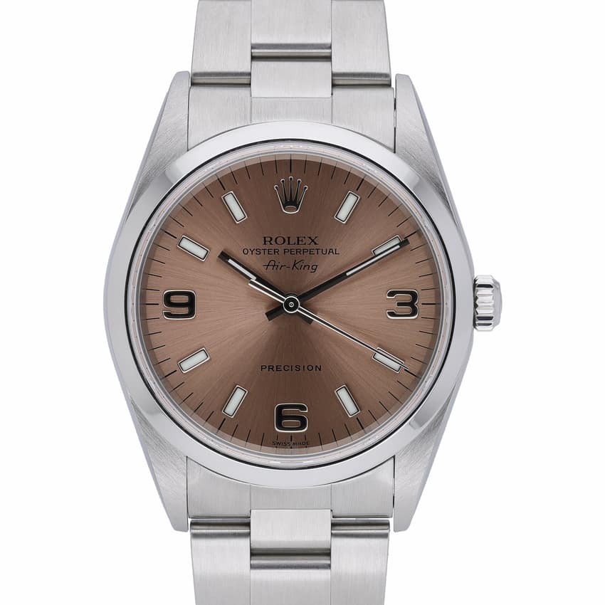 Rolex Air-King 14000M, Black dial, 40mm Oystersteel