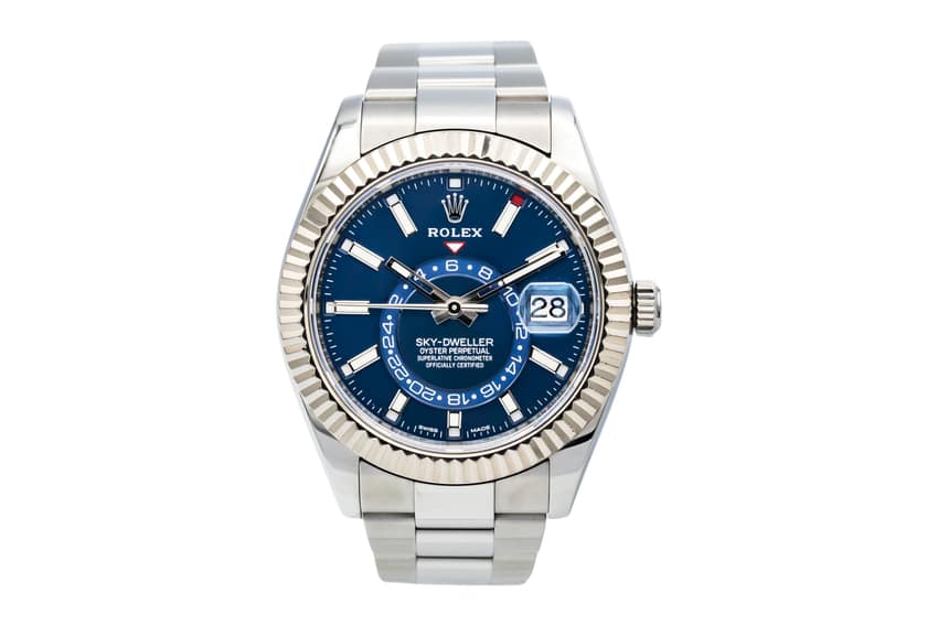 Rolex Sky-Dweller 326934, Slate dial, 42mm Everose Rolesor
