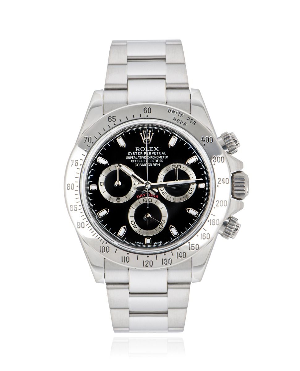 Rolex Cosmograph Daytona 116520, White dial, 40mm White Gold