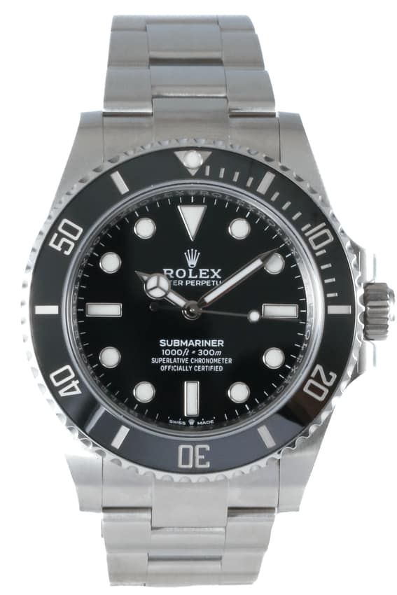 Rolex Submariner 124060, Green dial, 41mm Oystersteel