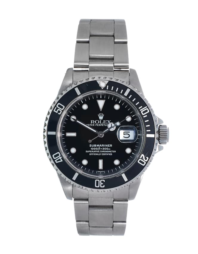 Rolex Submariner 16610, Blue dial, 40mm Everose Rolesor