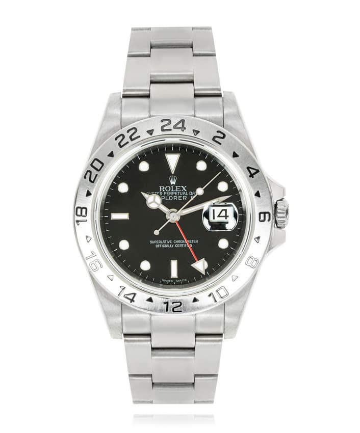 Rolex Explorer II 16570, White dial, 42mm Oystersteel